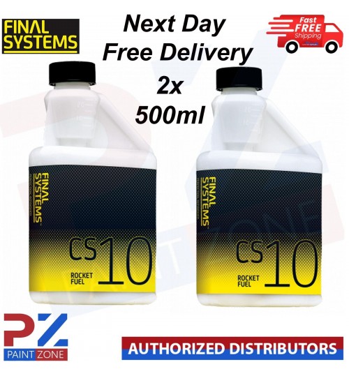 2X Final Systems ROCKET FUEL 2k Super Accelerator for low bake Air Drying 500ml